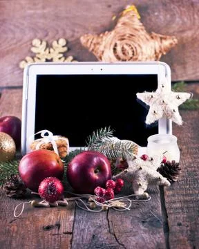 Christmas background Stock Photos