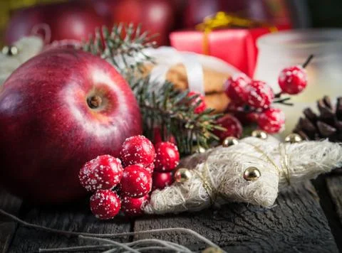 Christmas background Stock Photos