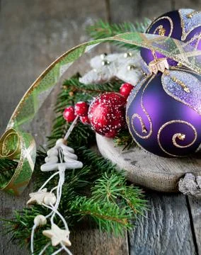 Christmas background Stock Photos