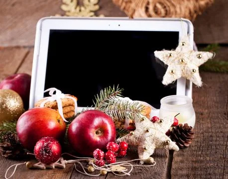 Christmas background Stock Photos