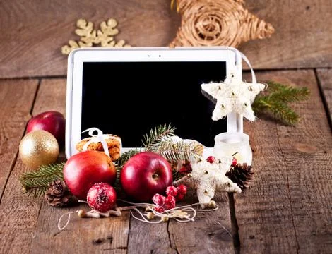 Christmas background Stock Photos