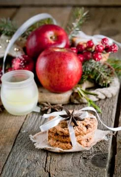 Christmas background Stock Photos