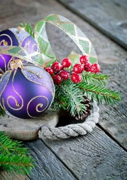 Christmas background Stockfoto's