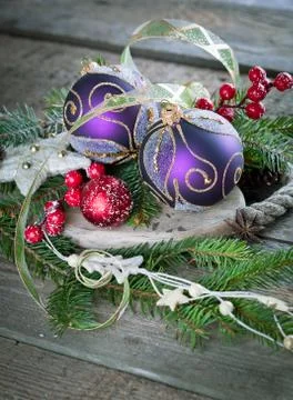 Christmas background Stock Photos