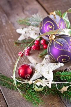 Christmas background Stock Photos
