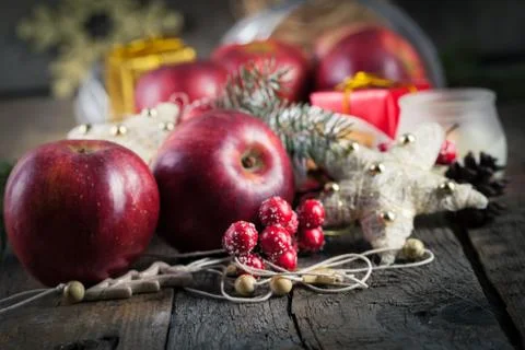 Christmas background Stock Photos