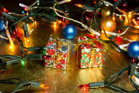 Christmas background Stock Photos