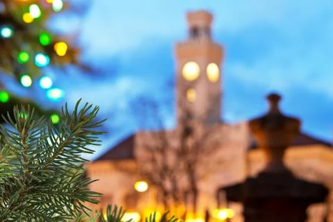Christmas background Stock Photos