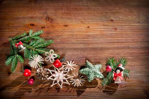 Christmas background Stock Photos