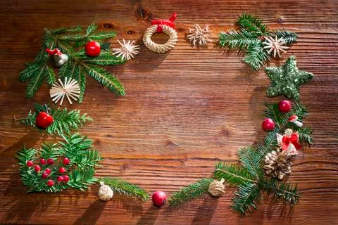Christmas background Stock Photos