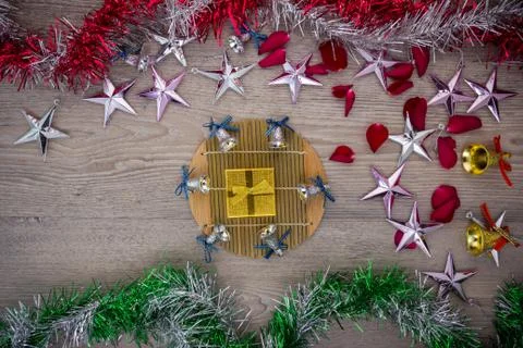 Christmas background Stock Photos