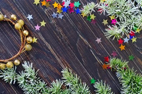 Christmas background Stock Photos