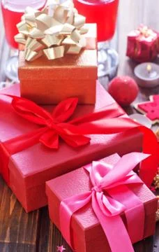 Christmas background Stock Photos