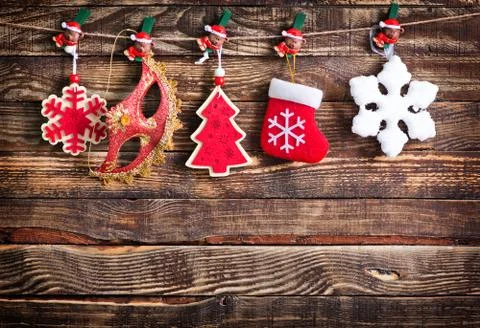 Christmas background Stock Photos