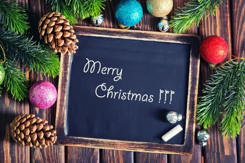 Christmas background Stock Photos
