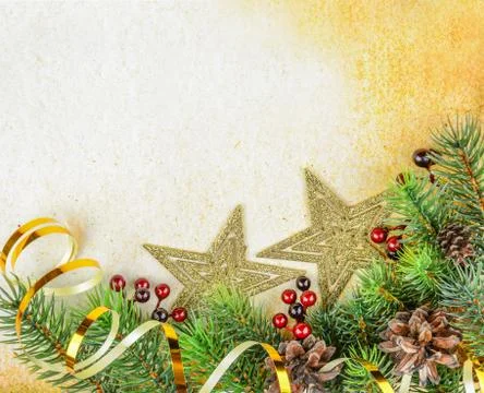 Christmas background Stock Photos