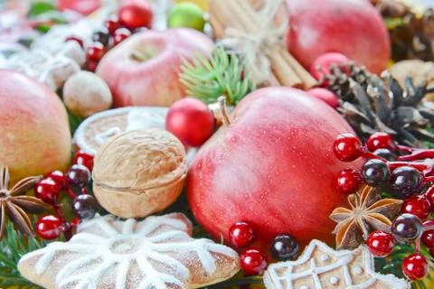 Christmas background Stock Photos