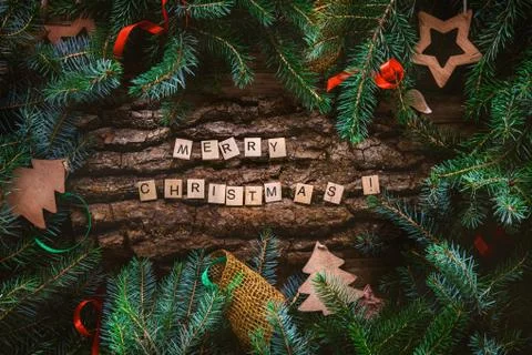 Christmas background Stock Photos