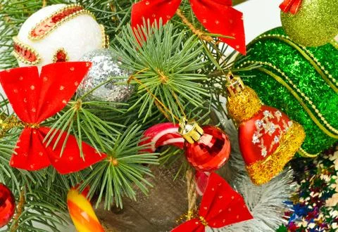 Christmas background. Stock Photos