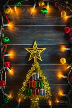 Christmas background Stock Photos