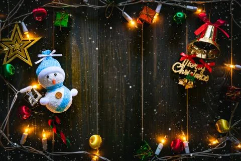 Christmas background Stock Photos