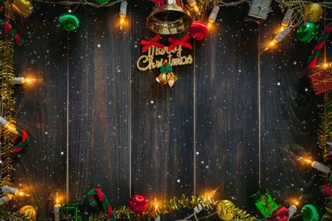 Christmas background Stock Photos