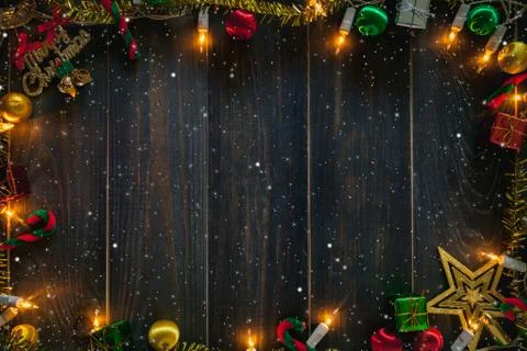 Christmas background Stock Photos
