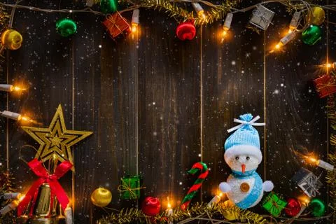 Christmas background Stock Photos
