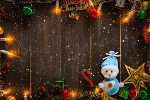 Christmas background Stock Photos