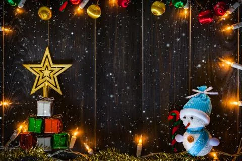 Christmas background Stock Photos