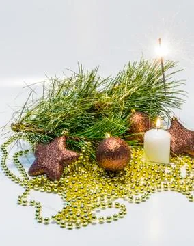 Christmas background Stock Photos