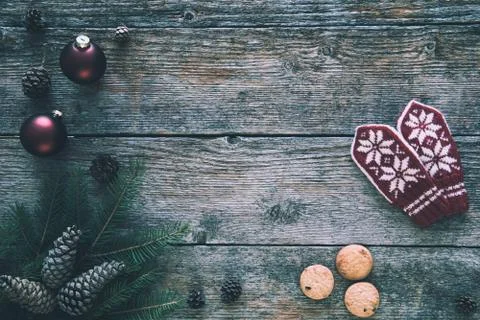 Christmas background Stock Photos