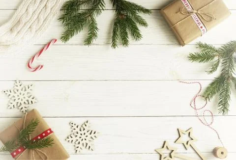 Christmas background Stock Photos