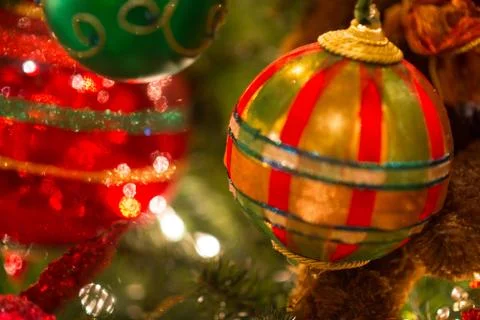 Christmas background Stock Photos