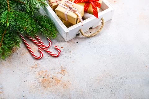 Christmas background Stock Photos
