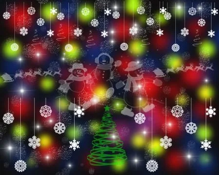 Christmas background Foto stock