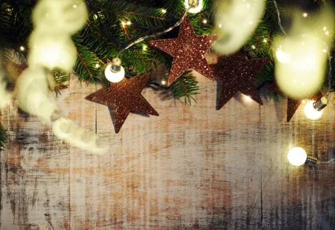 Christmas background Stock Photos