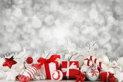 Christmas background Stock Photos