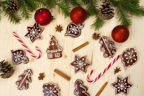 Christmas background Stock Photos
