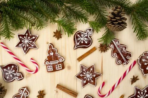 Christmas background Stock Photos