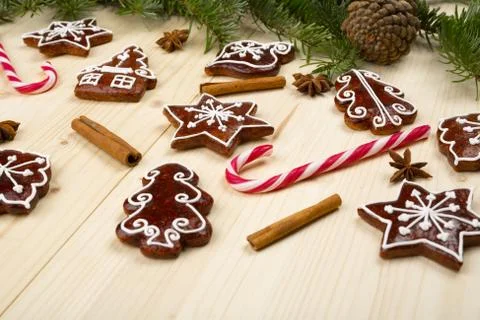 Christmas background Stock Photos