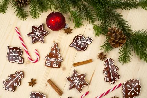 Christmas background Stock Photos