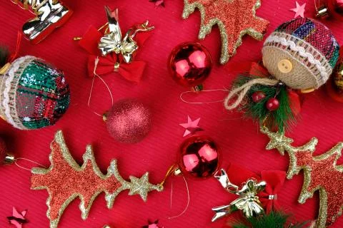 Christmas background Stock Photos