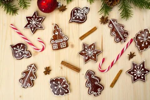 Christmas background Stock Photos