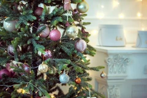Christmas background. Stock Photos