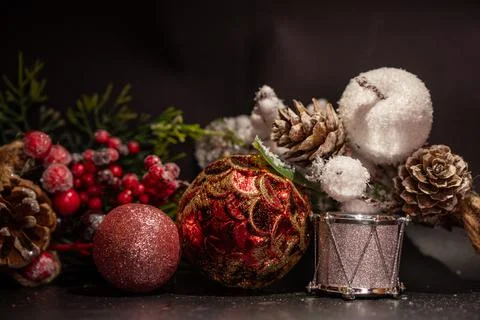 Christmas background Stock Photos