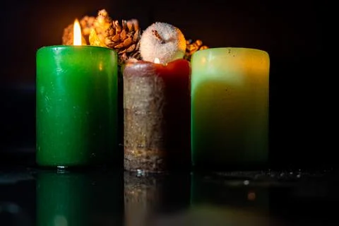 Christmas background Stock Photos