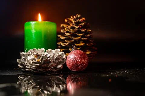 Christmas background Stock Photos