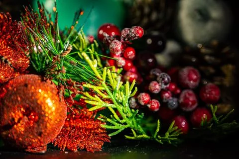 Christmas background Stock Photos