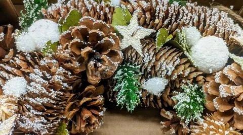 Christmas background Foto stock